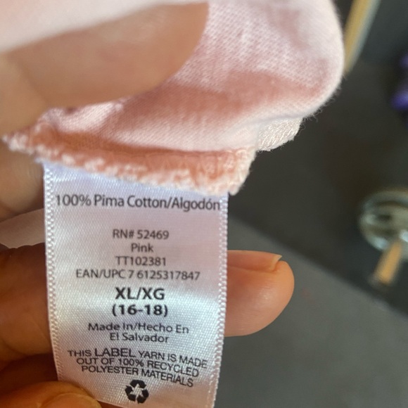 Time and tru pink & green tee - Picture 7 of 8